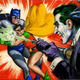 Illustration for article titled The Dark Knight rides a shark in bondage-crazy 1960s Batman art